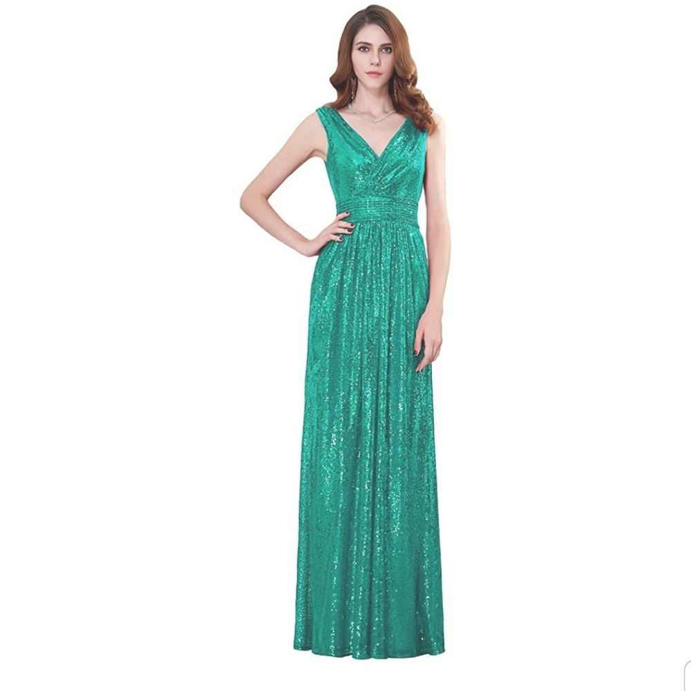 Sequin dress for prom or wedding / new no tags